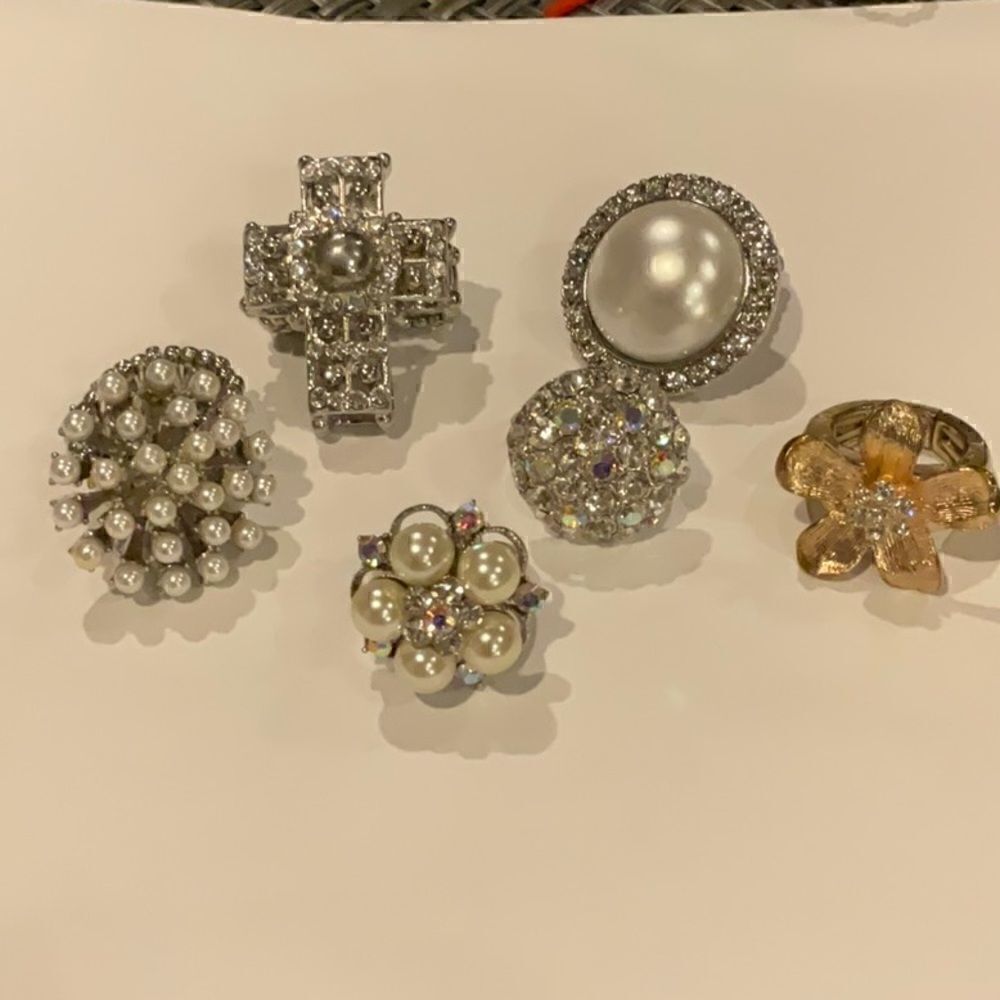Set of 6 rings  